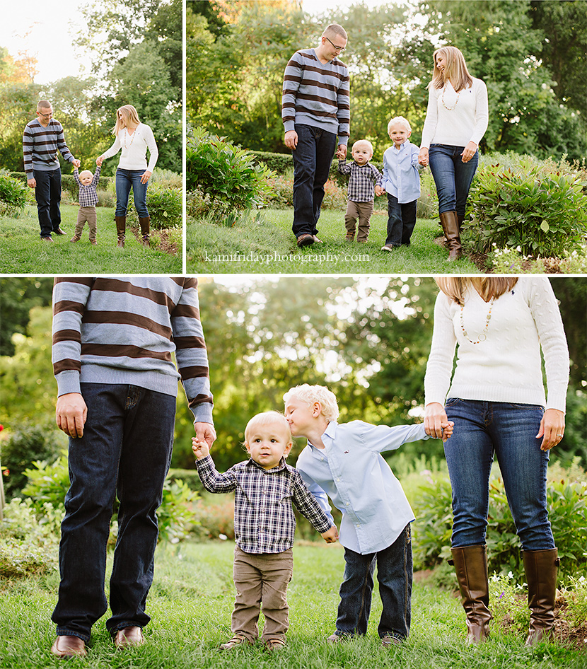 Beautiful Natural Light Portrait Location for a Hollis NH family