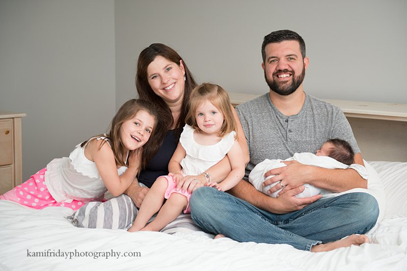 Hollis NH newborn photographer captures the family and their newest addition