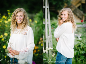 Bishop Guertin High School Senior portrait at Beaver Brook in Hollis NH