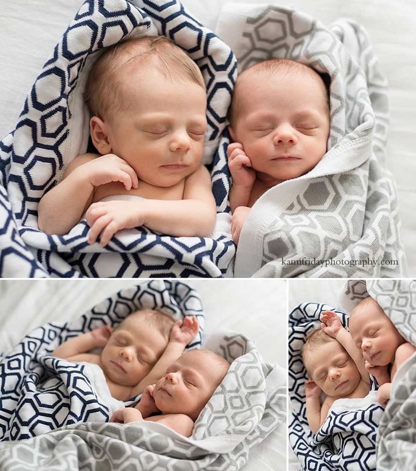 Londonderry NH twin lifestyle newborn photography