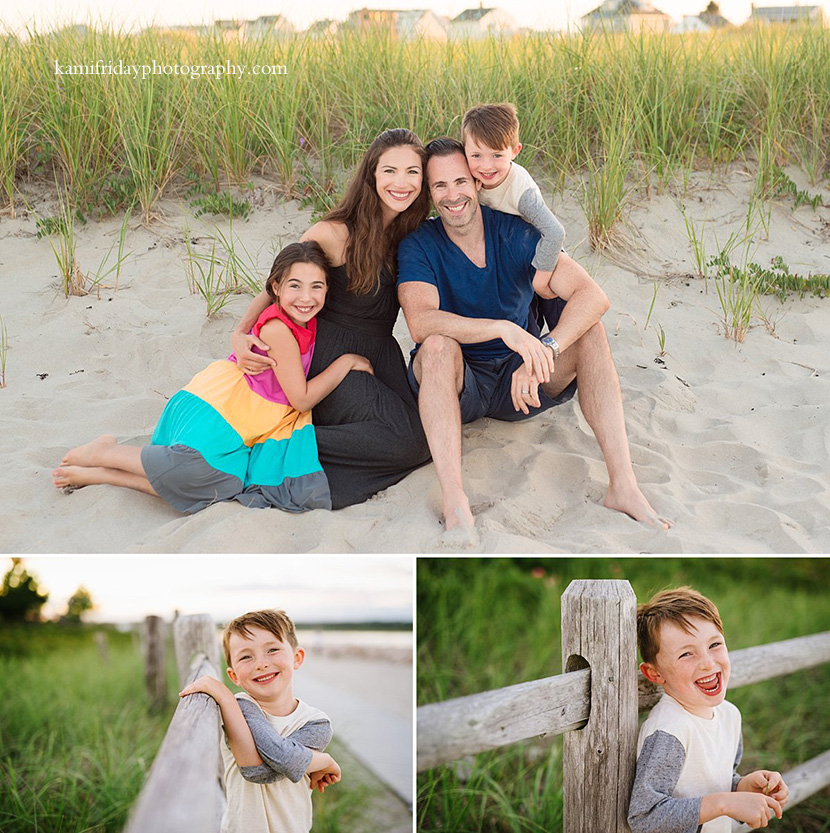 Wells Beach Maine family vacation photography