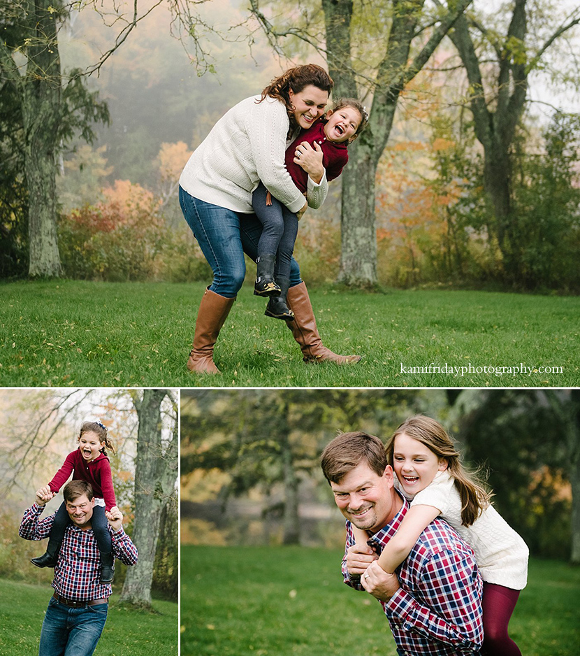 Londonderry NH fall family portrait photography